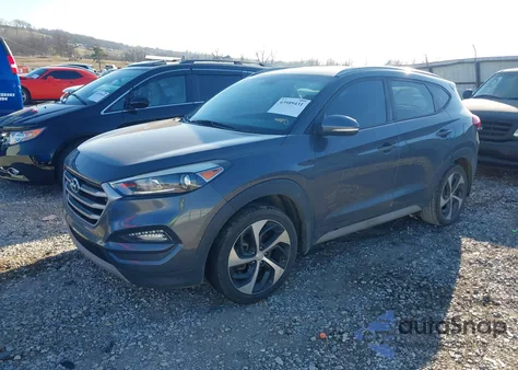 2018 Hyundai Tucson Sport z USA, uszkodzony, nr VIN KM8J33AL1JU774723